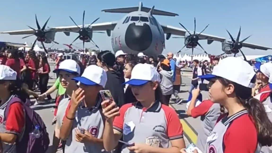 Zübeyde Hanım Ortaokulu Teknofest'te...